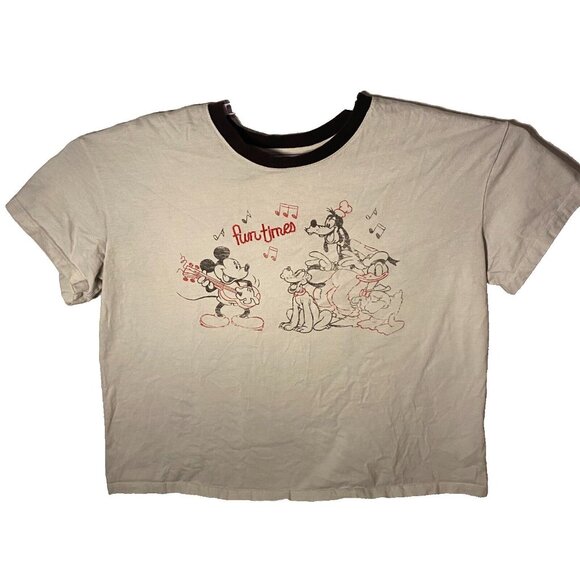 Disney Other - Fun Times Mickey Mouse Donald Goofy Pluto Disney‎ Tee Shirt X Large